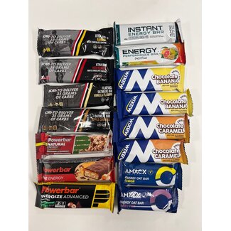 Sportieve Voeding Mix van energierepen