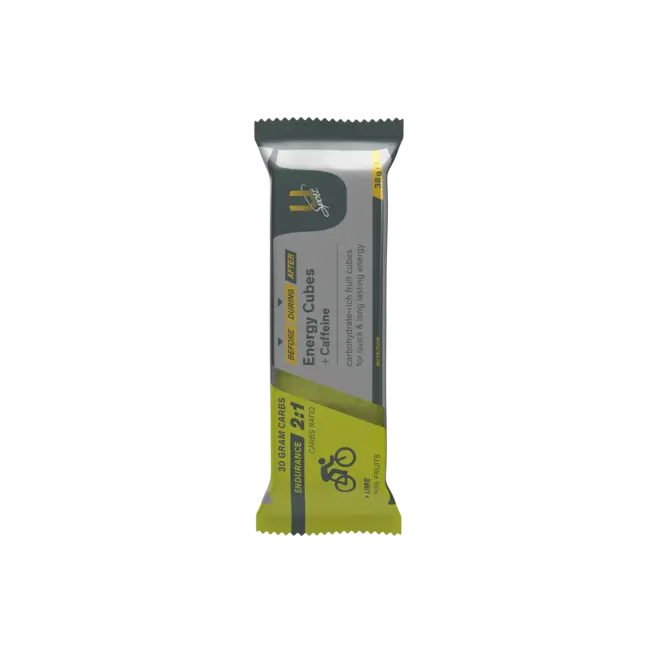 U  sport Energy Cubes Endurance Lime + Cafeïne