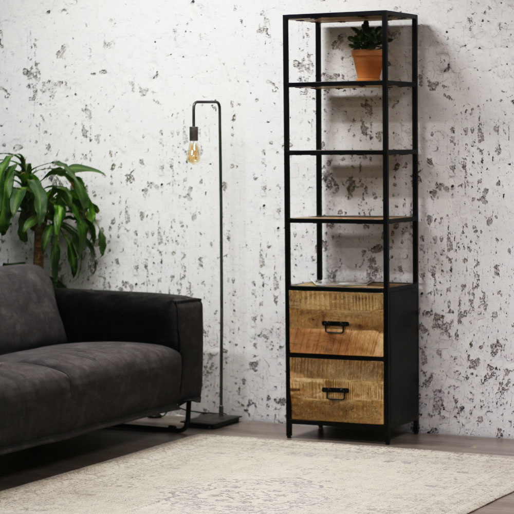 Industrielle Schränke für einen robusten Look im Wohnzimmer! - DIMEHOUSE