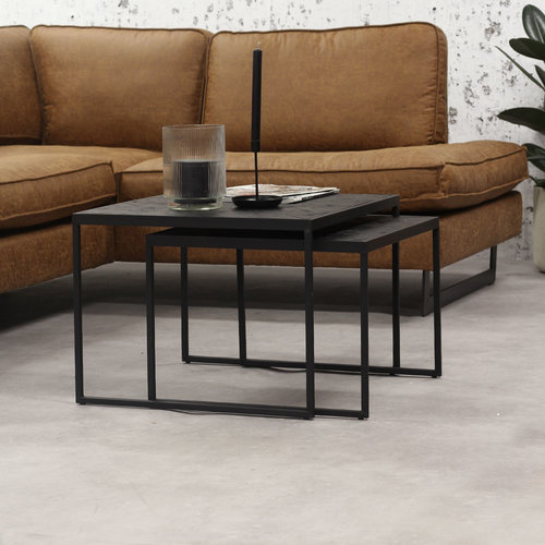 Blackster Couchtisch Industrial 2er-Set Blackster Couchtisch Industrial 2er-Set