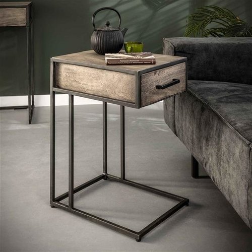 Tamar Laptoptisch Industrial Akazienholz Tamar Laptoptisch Industrial Akazienholz