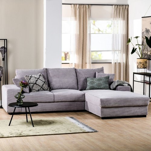 Cambridge Ecksofa Industrial Kord Grau Rechts Cambridge Ecksofa Industrial Kord Grau Rechts