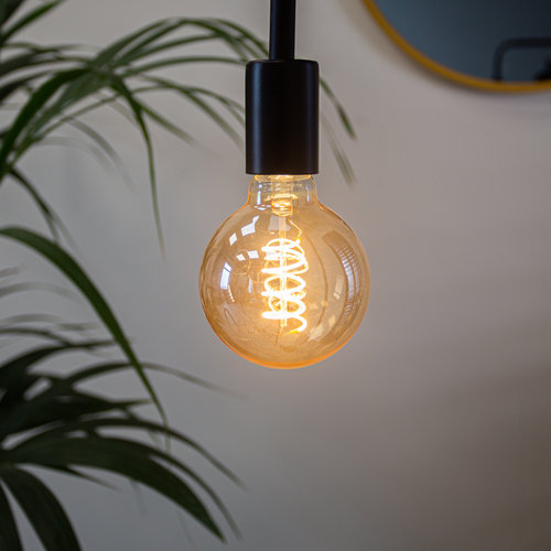 Leuchtmittel LED-Filament Bol Ø9,5 Bernsteinfarben Leuchtmittel LED-Filament Bol Ø9,5 Bernsteinfarben