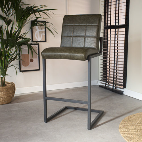 Dimehouse Hoxton Barhocker Industriell Grün Dimehouse Hoxton Barhocker Industriell Grün