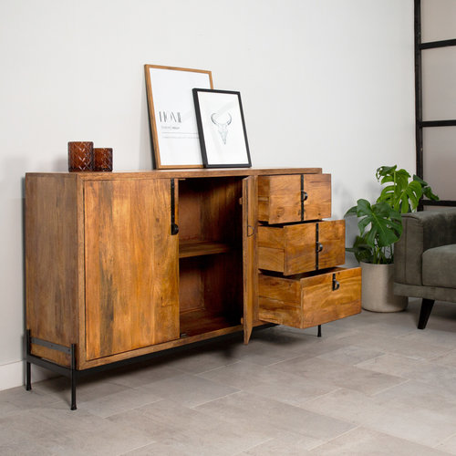Morgan Sideboard Vintage 3 Schubladen Morgan Sideboard Vintage 3 Schubladen