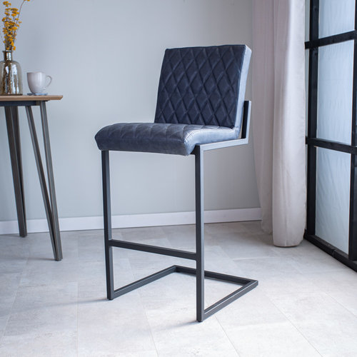 Dimehouse Ruben Barhocker Industrial Blau Dimehouse Ruben Barhocker Industrial Blau