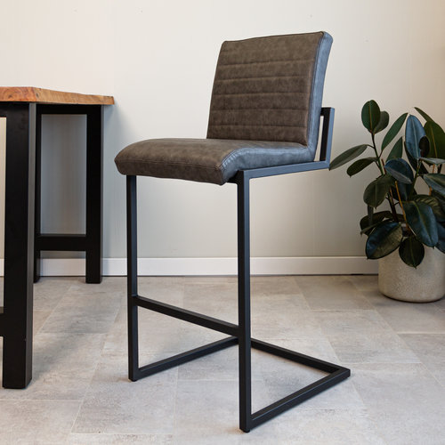 Dimehouse Kuba Barhocker Industrial Anthrazit Dimehouse Kuba Barhocker Industrial Anthrazit
