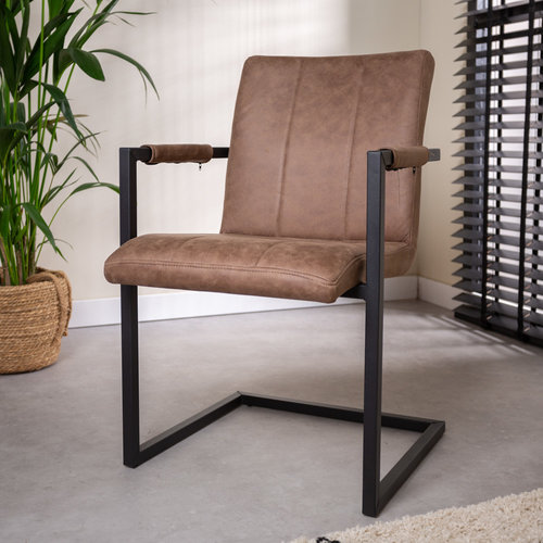 Dimehouse Jackson Esszimmerstuhl Industrial Taupe Dimehouse Jackson Esszimmerstuhl Industrial Taupe