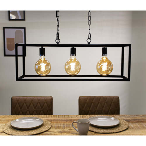 Ginny Pendelleuchte Industrial Schwarz 3-flammig Ginny Pendelleuchte Industrial Schwarz 3-flammig