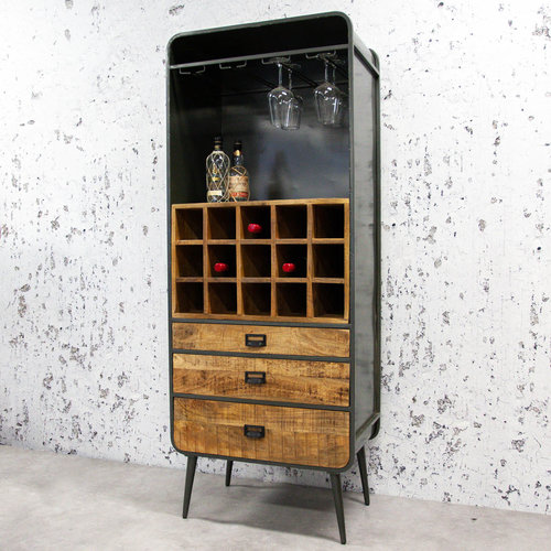 Dimehouse Yecla Weinregal Holz 180x70 cm Dimehouse Yecla Weinregal Holz 180x70 cm