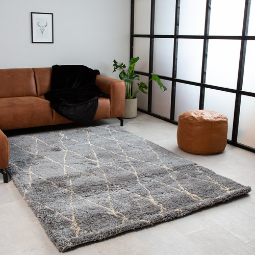 Lina Teppich Vintage Grau 160x230cm Lina Teppich Vintage Grau 160x230cm