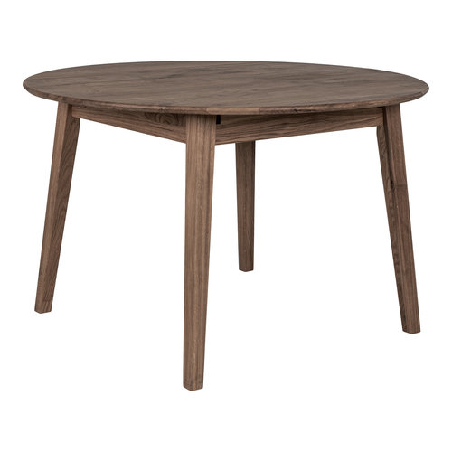 Runder Esstisch ausziehbar Florence Ø118 cm Smokey Eichenholz Runder Esstisch ausziehbar Florence Ø118 cm Smokey Eichenholz