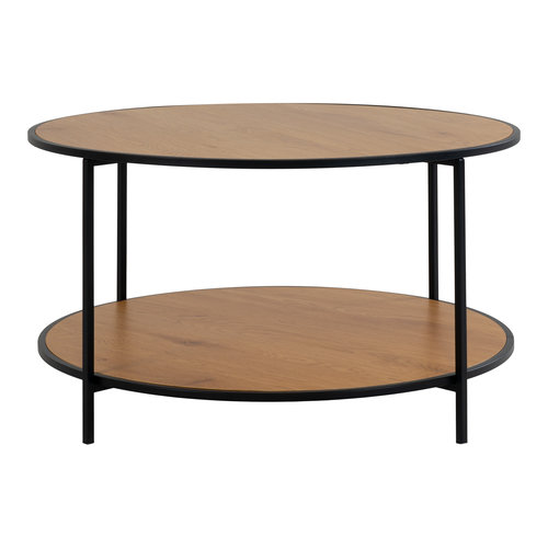 Walther runder Couchtisch Holzoptik Ø80x45 cm Walther runder Couchtisch Holzoptik Ø80x45 cm