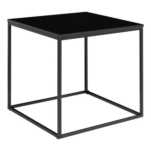 Quadratischer Couchtisch Walther schwarz 45x45 cm Quadratischer Couchtisch Walther schwarz 45x45 cm