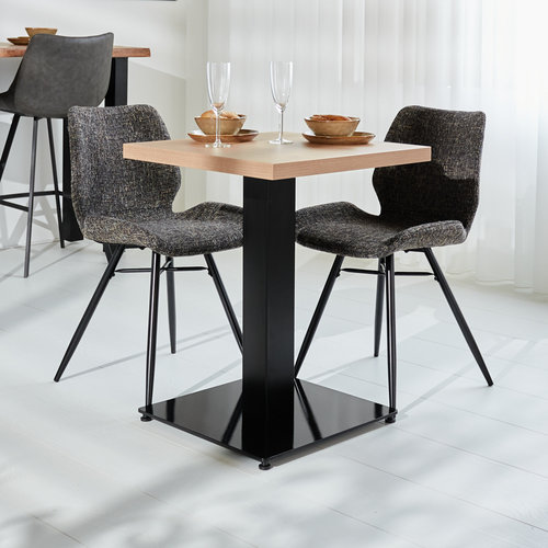 Bistrotisch Robin quadratisch Eiche rustikal 60x60 cm Bistrotisch Robin quadratisch Eiche rustikal 60x60 cm