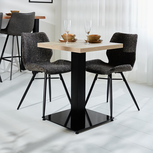Bistrotisch Robin quadratisch robson Eiche 60x60 cm Bistrotisch Robin quadratisch robson Eiche 60x60 cm