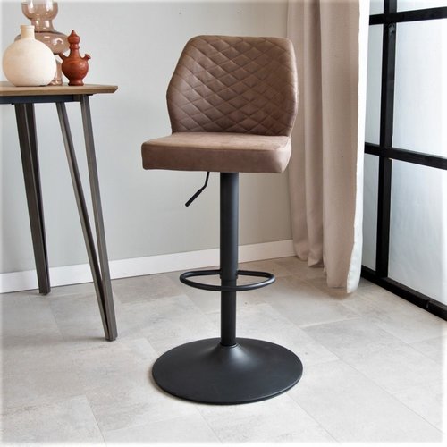 Dimehouse Grizzly Barhocker Industrial Taupe Dimehouse Grizzly Barhocker Industrial Taupe