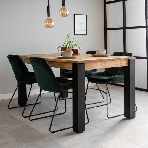 Dimehouse Kansas Esstisch Vintage 160 x 90 cm Mangoholz Dimehouse Kansas Esstisch Vintage 160 x 90 cm Mangoholz