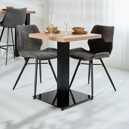 Bistrotisch Robin quadratisch Eiche rustikal 60x60 cm Bistrotisch Robin quadratisch Eiche rustikal 60x60 cm
