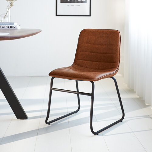 Dimehouse Mark Esszimmerstuhl Industrial Cognac Dimehouse Mark Esszimmerstuhl Industrial Cognac