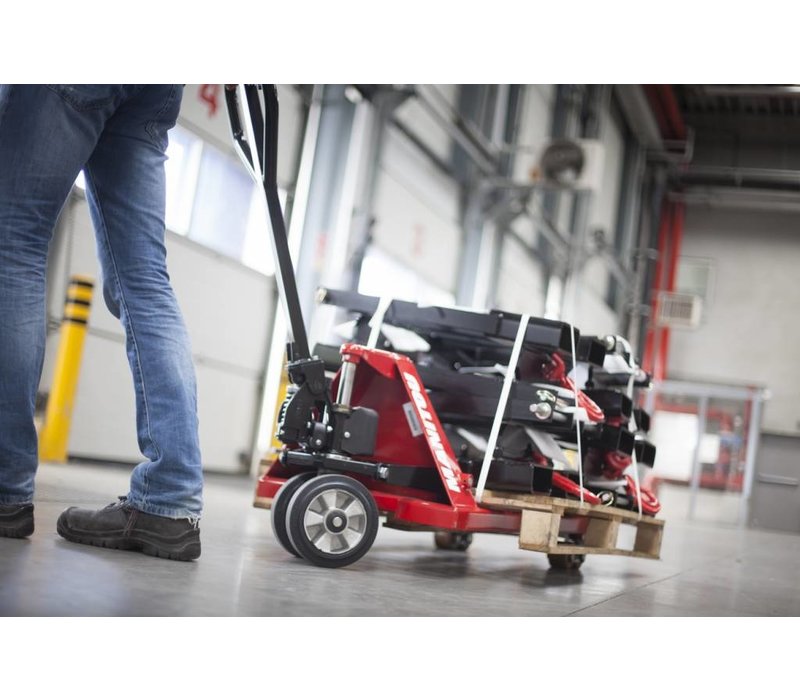 Handhubwagen in Standard ausführung mit 2.500kg Tragkraft