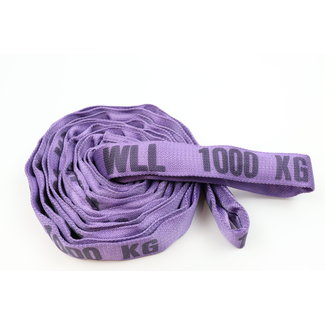 LIFTY Round sling DV-10 Purple 1 ton with double cover