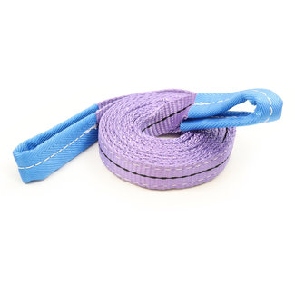 LIFTY Webbing sling purple 2-layer 1 ton 30 mm with eyes