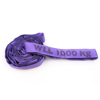 LIFTY Round sling ES-10 Purple 1 ton with single cover