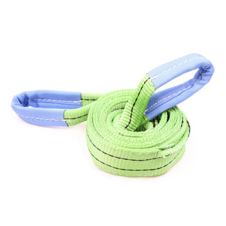 LIFTY Hijsband groen 2-laags 2 ton 60 mm met lussen