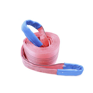 LIFTY Webbing sling red 2-layer 5 tons 150 mm with eyes