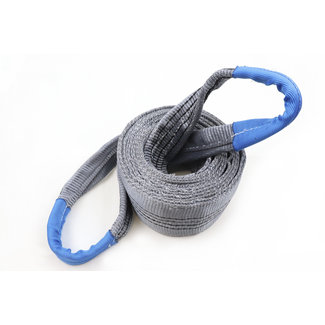 LIFTY Webbing sling grey 2-layer 4 tons 120 mm with eyes