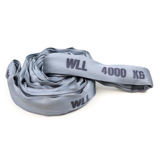 LIFTY Round sling DV-40 Grey 4 tons with double cover