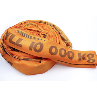 LIFTY Round sling ES-100 Orange 10 tons with single cover