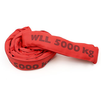 LIFTY Round sling ES-50 Red 5 tons with single cover