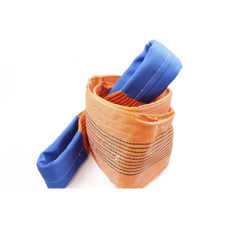 LIFTY Webbing sling orange 2-layer 10 tons 300 mm with eyes