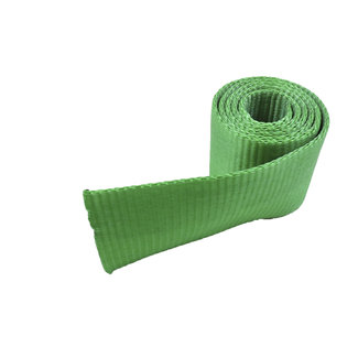 LIFTY Polyester lashing strap fabric green 27 tons 100 mm on roll