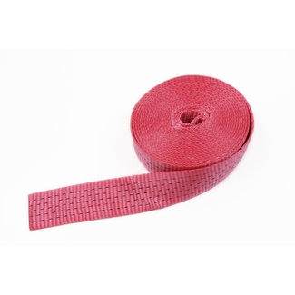LIFTY Polyester lashing strap fabric red 4,5 tons 35 mm on roll