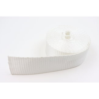 LIFTY Polyester Spanngurt-Gewebe Weiß 4,8 Tonnen 50 mm auf Rolle