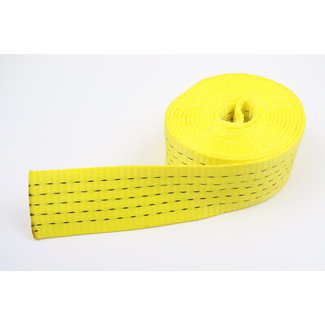 LIFTY Polyester lashing strap fabric yellow 7,5 tons 50 mm on roll