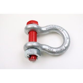 LIFTY D-shackle with bolt, nut and splint 3,25T MBT