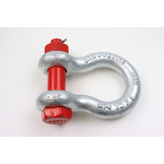 LIFTY D-shackle with bolt, nut and splint 6,50T MBT