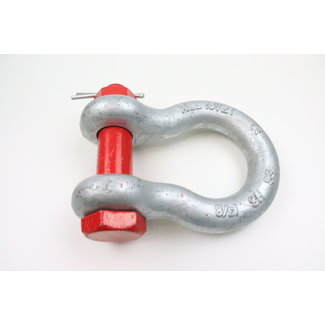 LIFTY D-shackle with bolt, nut and splint 13,50T MBT