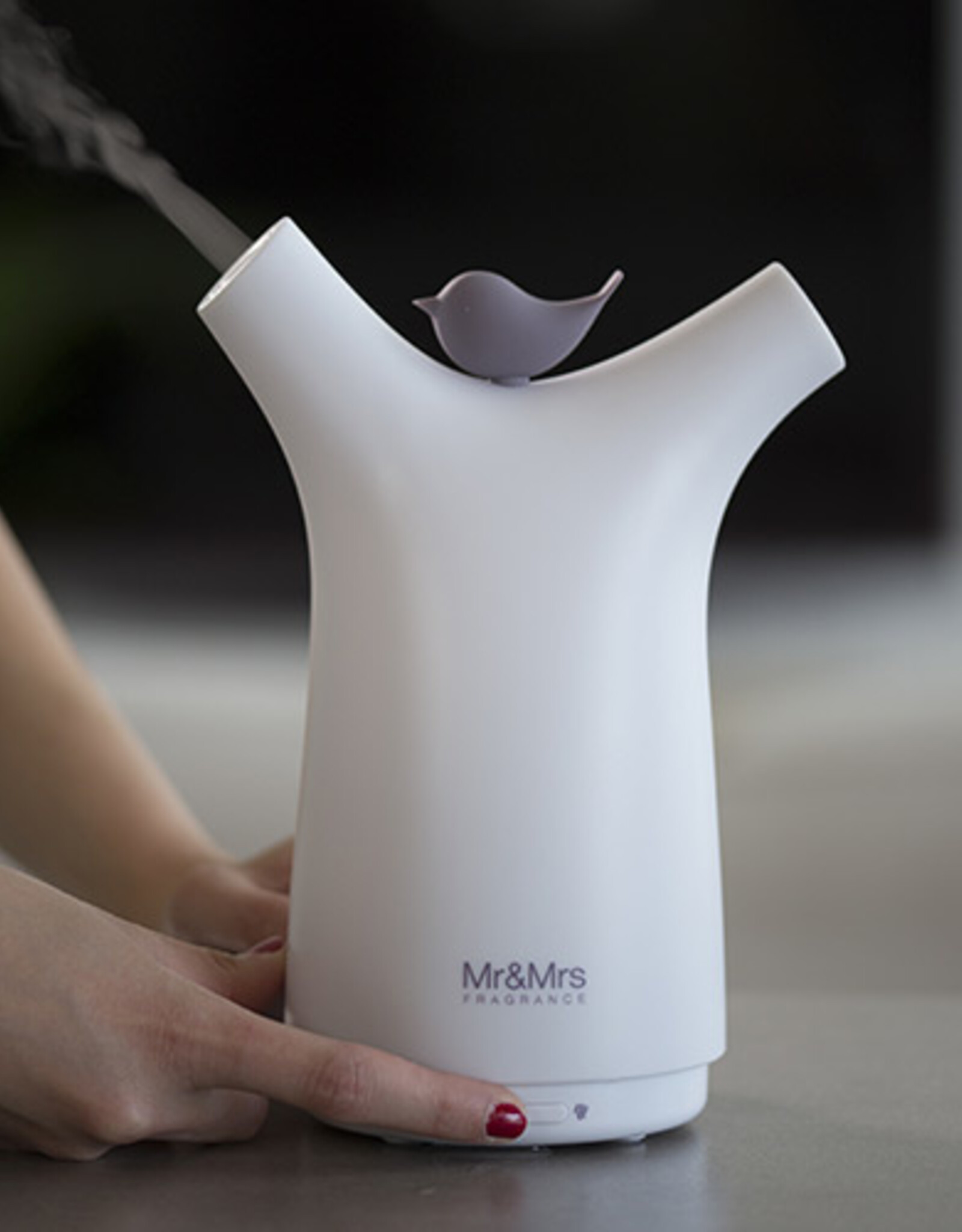 Mr & Mrs Fragrance Mr & Mrs Aroma Diffuser Ultrasonic - Sissi White