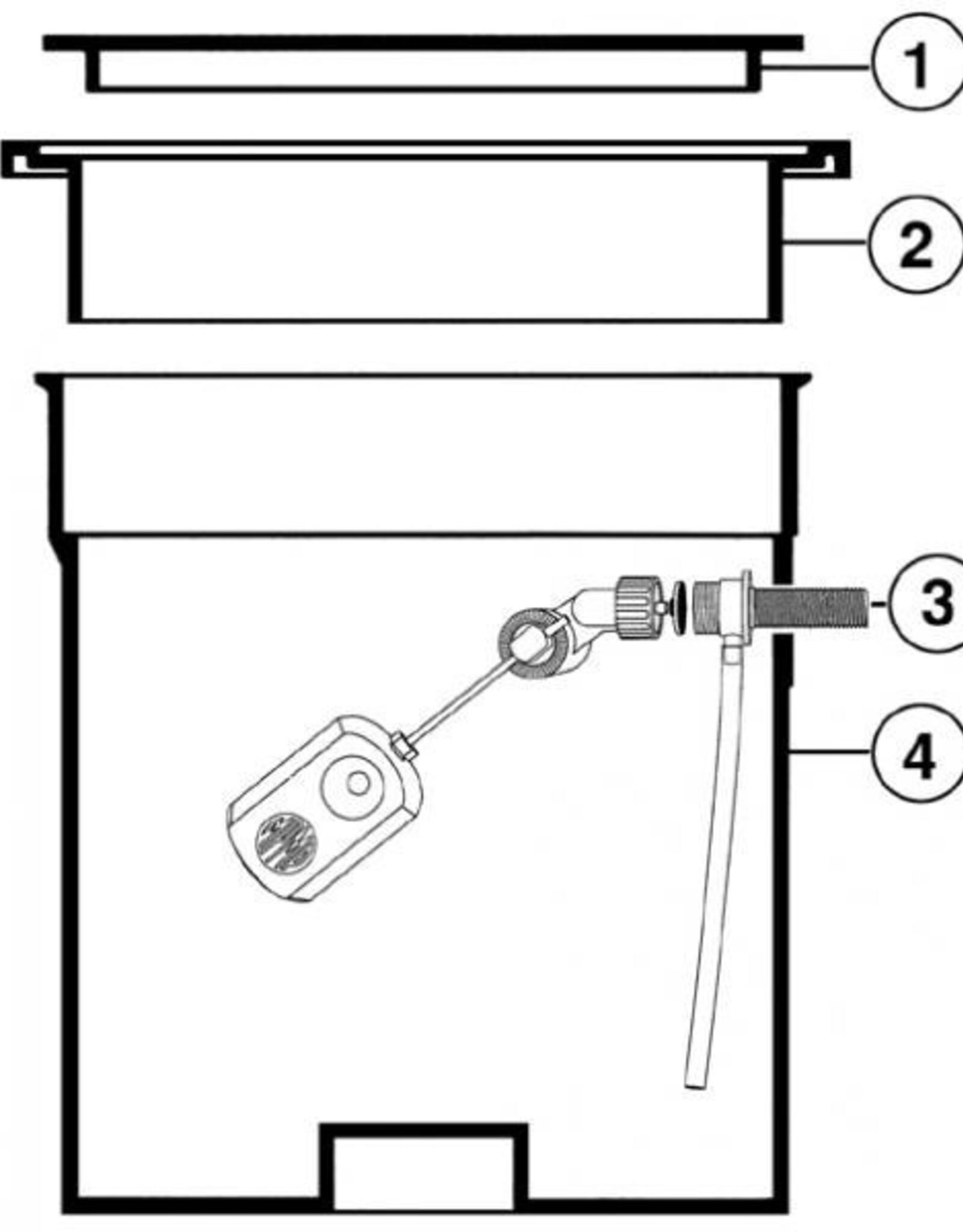 Hayward Hayward Mechanische niveauregeling 3150