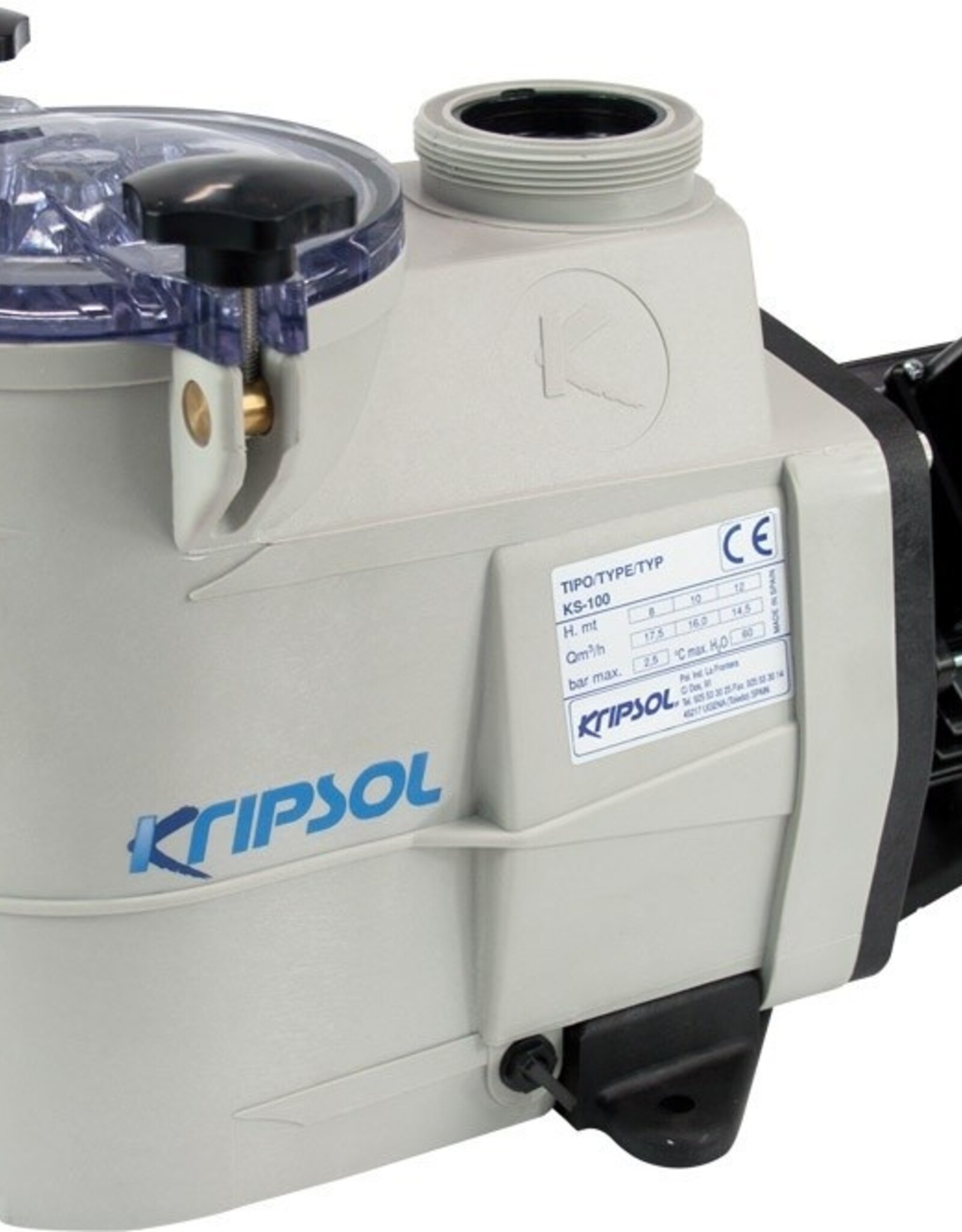 Kripsol Kripsol Koral Zwembadpomp KS 100 18 m3 230V