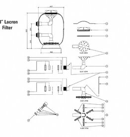 Lacron Lacron Zandfilter hi rate 9m3