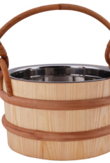 Sauna emmer met rvs binnen emmer 4 liter