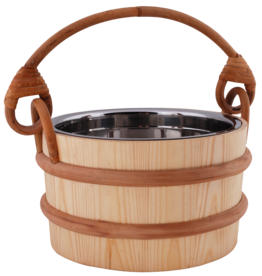 Sauna emmer met rvs binnen emmer 4 liter