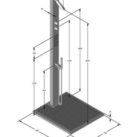 Ideal Eichenwald Ideal Buitendouche Malta