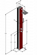 Ideal Eichenwald Ideal Solar Buitendouche Saba
